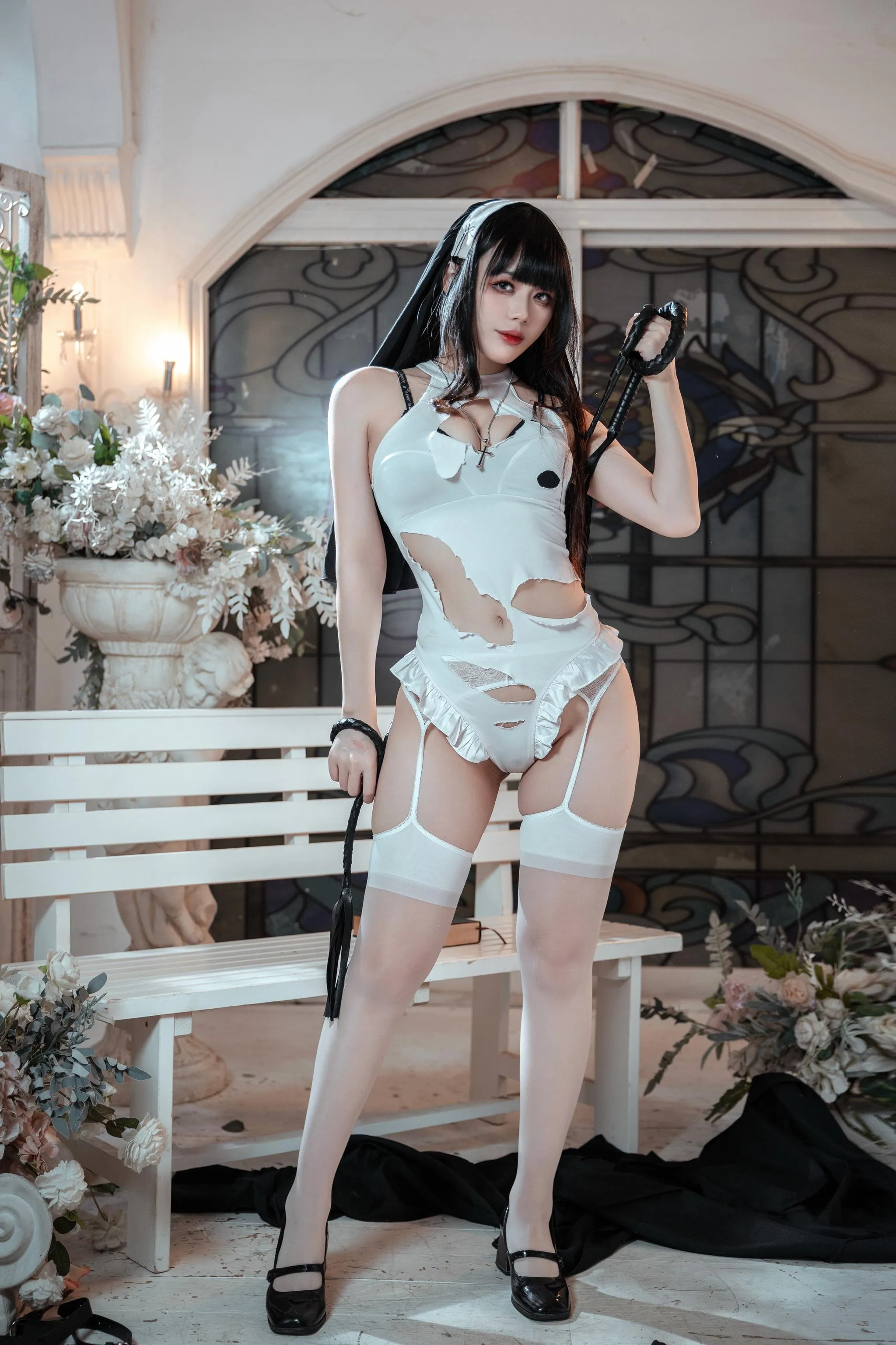 九言 – NO.009 修女与狗 [60P]插图2